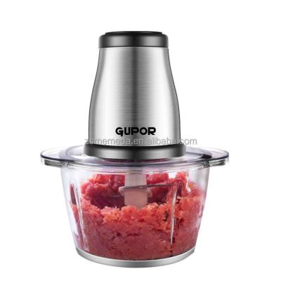 China Hot Selling High Yield 2l/3l/6l/12l With , 2/3/5 Speed ​​Mini Meat And Vegetable Slicer Chopper Grater Meat Grinder 2 Blades for sale