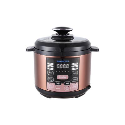 China Household factory direct 5L 6L electric pressure cooker suitable for kitchen stainless steel pressure cooker for sale