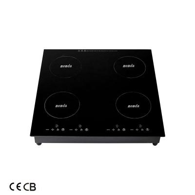 China Factory 4 Outlet Fashionable Burner Induction Stove For Hotel Ceramic Glass For Induction Cooker for sale