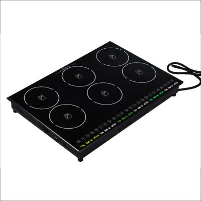 China Fashionable Cheap Multicooker Four Burner Induction Electric Cooker Stove 4 Dish Induction Cooktop for sale