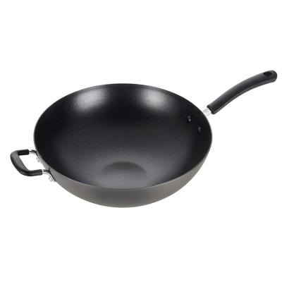 China Viable made in china pre-seasoned electromagnet pot cast iron home cooking wok with handle cookware for sale