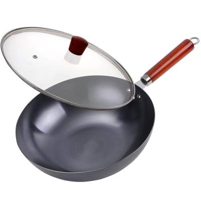 China Chinese style wok stainless steel cookware high quality sustainable high quality non-stick frying set for sale