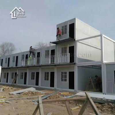 China Modern Prefab Modular Container Building Classroom Dormitory House Folding Container Home for sale