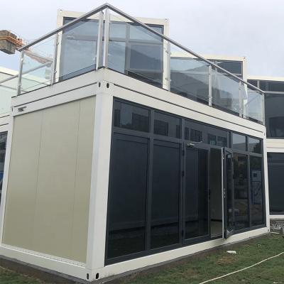 China Farm Building Modular Prefab Capms Flat Pack Container Work Residence for sale