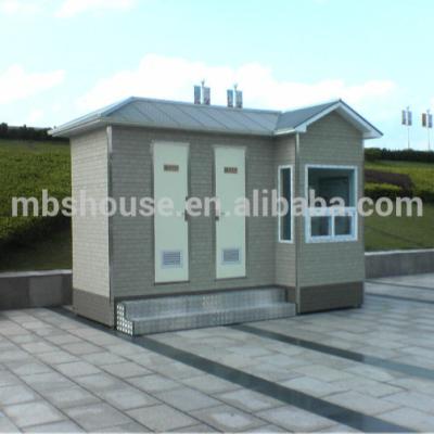 China Eco-friendly Prefab Kiosk Portable Toilet In Park Portable Toilet Price In Prefab Home Supplier Luxury Public Toilet On The Beach for sale