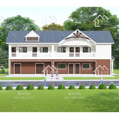 China Modern steel villa,prefab light gauge steel structure house,modern luxury prefab light steel villa for sale