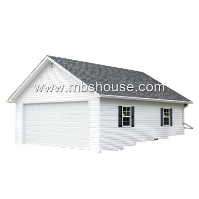 China Low Cost Light Gauge Steel Sandwich Panel Prefab Wall Cladding Modular Light Steel Villa for sale