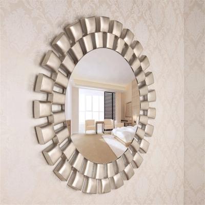 China MOK 2020 New Style Luxury Morden Top Sale Gold Multi Function PU Bathroom Wall Mirror for sale