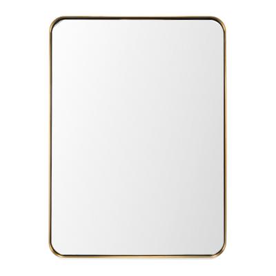 China MOK 5 Stars Hotel Enlarging Standard Wall Mounted Framed Decorative Mirror For Bathroom for sale