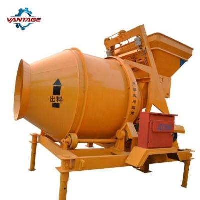 China Hot selling JZC600 JZC500 portable building and construction sites electric and diesel concrete mixer with ideal mixing effect for sale