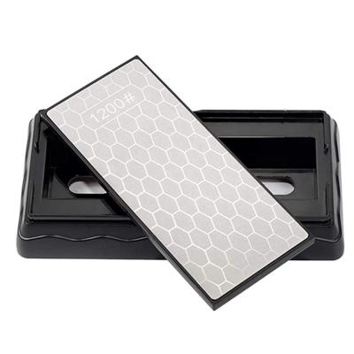 China Viable double-sided honeycomb exterior Diamond Sharpening Stone dish for sale