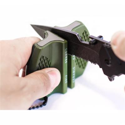 China Professional Mini Knife Sharpener Viable Accessories Hunting Outdoor Knife Sharpener for sale