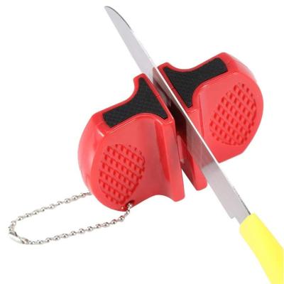 China Small Sustainable Portable Two Sides Grinding Blade Sharpener MINI Knife Sharpener for sale