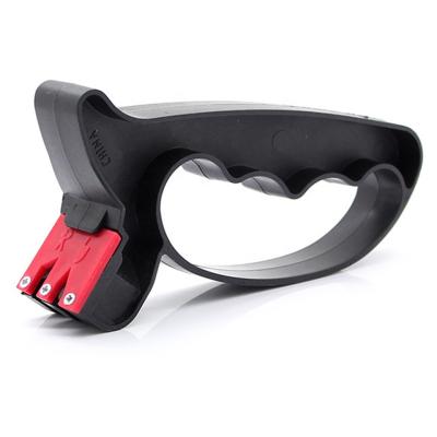 China Viable hand held 2 in 1 scissors knife sharpener for sale