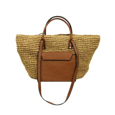 China 100% Handmade Fashion Straw Handbags Handbags From China Women Individuality Soft Simple for sale