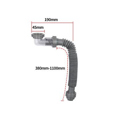 China 2021 Modern Bathroom Wash Drain Fittings Basin Sink Drain for sale