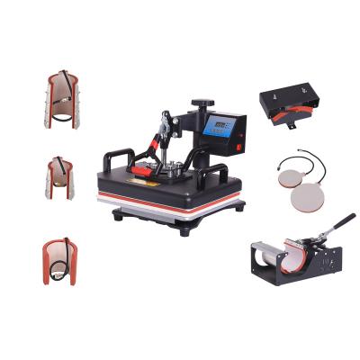 China Low Price Modern CE Approved 29*38CM 8 in 1 Combo Heat Press Machine Sublimation Printer for sale