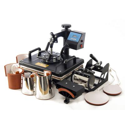 China Garment shops new design 10 in 1 combo heat press machine, sublimation/heat press, heat transfer machine for mug/hat/T-shirt/phone cases for sale