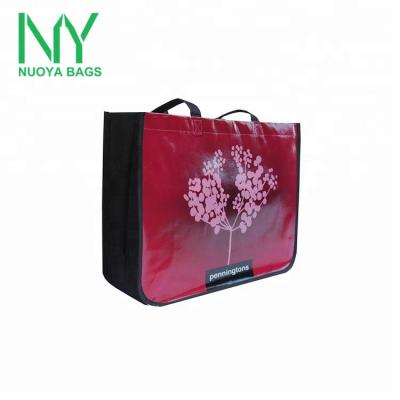 China Reclycled factory new design lamination bag cheapest direct shopping rausable non woven tote bag for sale