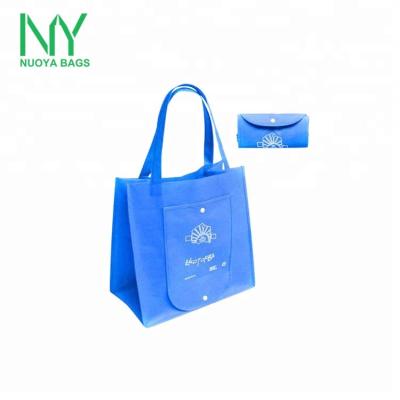 China Factory price cheap custom promotional folding pp folding non woven fabric bag for sale