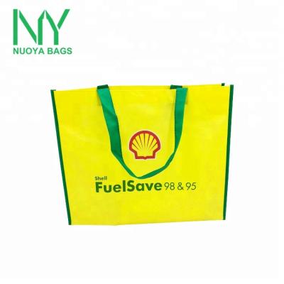 China Wholesale Foldable Handled Recycle PP Laminated Handled Shopping Bag for sale