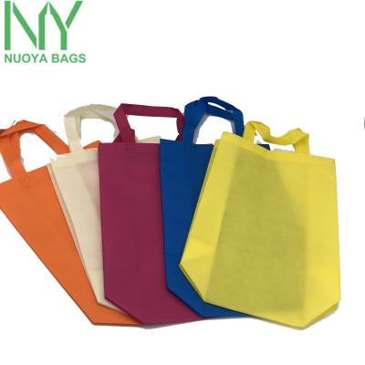 China Handled Custom Design Reusable Promotional PP Shoulder Non Woven Eco Bag Shopping For Wholesale for sale