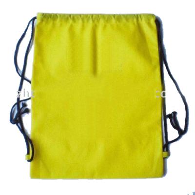 China Customized fashion hot selling design wholesale rope handle recycle non woven drawstring bag for shoes for sale