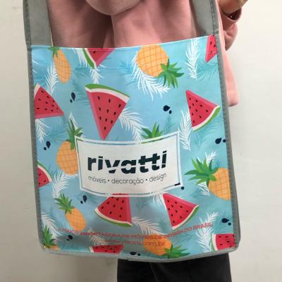 China Custom Cheap Recycled Eco Friendly Design Folding Printed Shopping Promotional PP Laminated Non Woven Tote Bag for sale