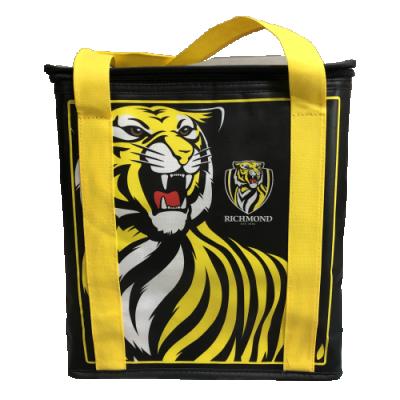 China Waterproof Wholesale Promotional Custom Printed Picnic Ice Cooler Portable Nonwoven Lunch Bag Insulated for sale