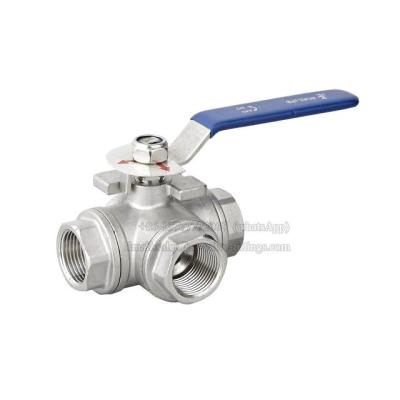 China General 3 way valve with threaded end for sale