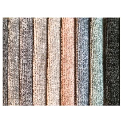 China Pill Anti SIC China Sofa Fabric Manufacturer OEKO-TEX 100% Polyester Sofa Raw Material Chenille Fabric for sale