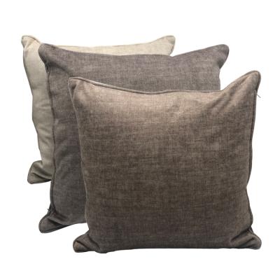 China Wholesale High Quality Breathable Durable Knitted Velvet Cushion Cover Sets Custom 50x50 For All Season for sale