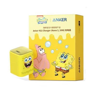 China ANKER High-quality Limited SpongeBob 30W A2147 Quick-Fill Port for sale