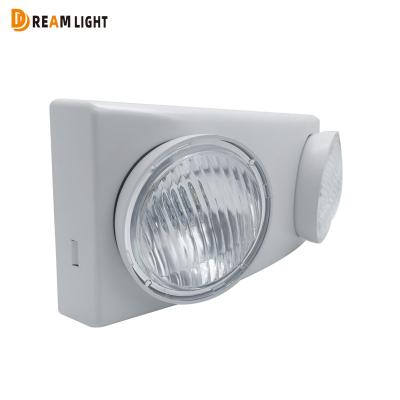 China Fire Emergency Light China Manufactures 4W LED Philippines Emergency Light ABS Plastic Adjustable Twin Head Led Emergency Light for sale