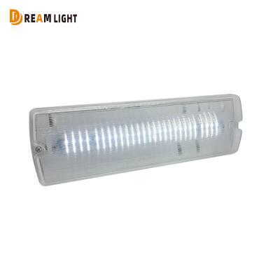 China Waterproof Fire Emergency Exit Light 8W Emergency Exit Light IP65 Wall Mounted Bulkhead Light for sale