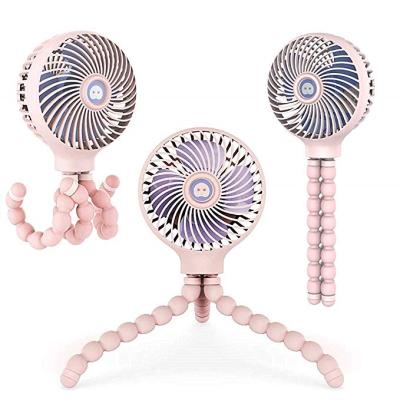 China Handheld Mini Handheld Stroller Fan, TRELC Personal Portable Baby Fan for sale