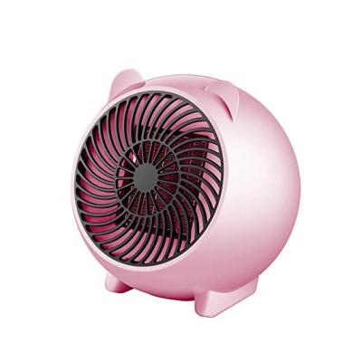 China Mini Space 250W Bathroom Heater Portable Winter Warmer Fan Personal Electric Heater for Home and Office Small Ceramic Heaters (US Plug) for sale