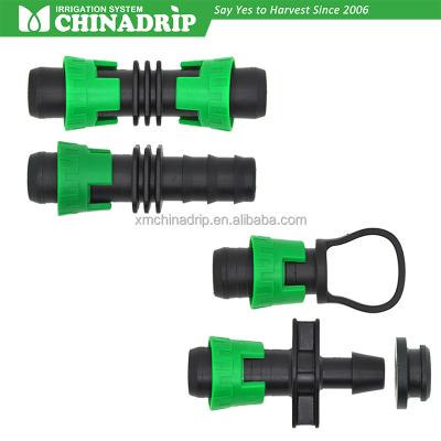 China Fit for drip tape lock nut drip tape fittings for sale