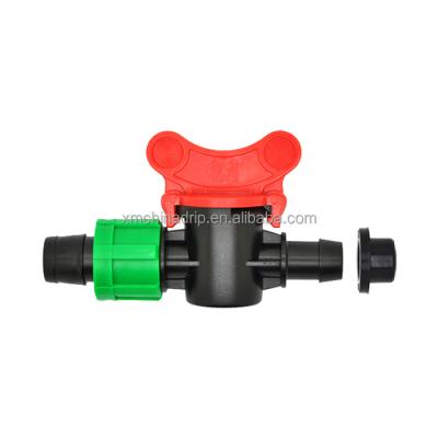 China Water-saving irrigation system irrigation fittings drip tape use mini valve for drip irrigation system for sale