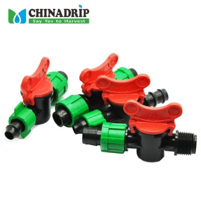 China Water-saving Irrigation System Farm Irrigation System Mini Valve Drip Tape Fittings for sale