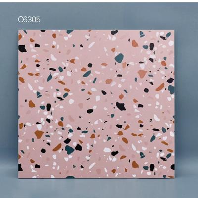 China Modern Pink Luxury Style Mosaic Flooring Kitchen Bathroom Ceramic Tiles for sale