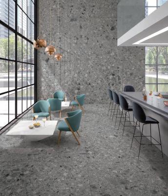 China Glazed Metallic Tiles Factory Supply Infinity Series Direct Size 1200x2400mm 4 Faces Large Terrazzo Slabs Porcelain Tiles for sale