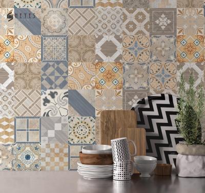 China Unsophisticated 3d flower pattern inkjet restaurant kitchen tile floor tiles bathroom ceramic wall tile for sale