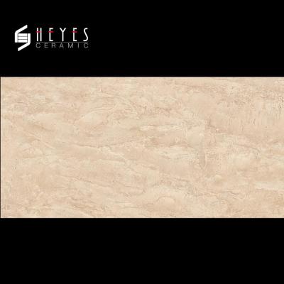 China Glazed Metallic Tiles Travertine Beige Floor Tiles Rendered In Ceramic Porcelain Marble Wall Tile for sale