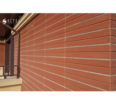 China Fire Proof Wood Tile For Exterior Wall Tile Red Terracotta Panel From China Supplier for sale