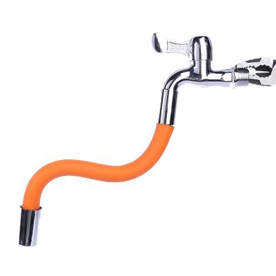 China Universal Toddler Kids Children Kitchen Use Silicone Extension Tube Spray Hose Faucet Modern Faucet Material With Low Price for sale