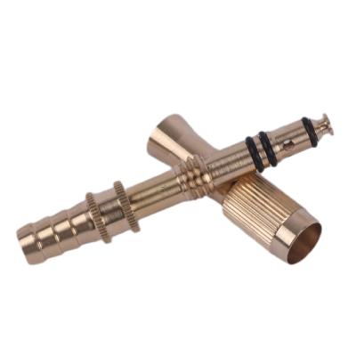 China Variable Flow Controls Professional Single Hole 4? universal adjustable brass jet nozzle with CE certificate for sale