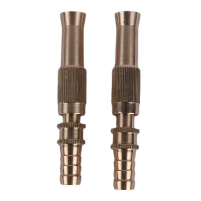 China Variable Multifunctional Adjustable Flow Controls Gun Nozzle Flat Spray Tip Nozzles Brass With Great Price for sale