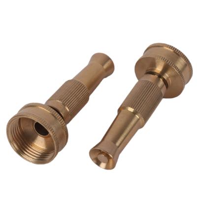 China Variable Flow Control High Pressure Water Hose Nozzle Heavy Duty Brass Hose Nozzles for sale