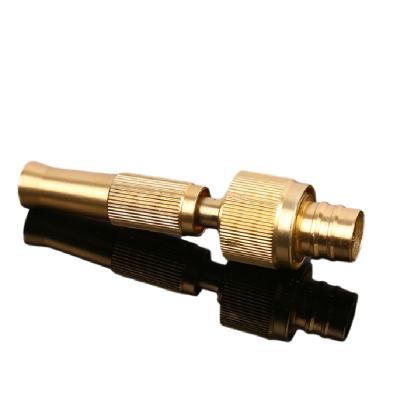 China 1 Inch Plastic 16 Brass Variable Car Wash Station Adjustable Water Fire s Straight Fog Nozzle With Great Price for sale